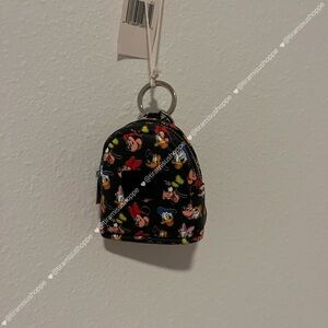 Disney Character Mini Backpack Keychain